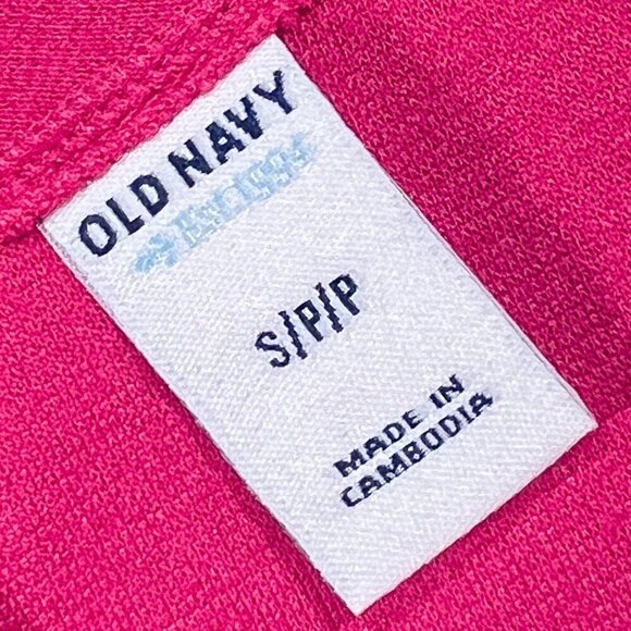 Women's Old Navy Dress | Sleeveless | Small | Fit And Flare | Knee Length | Pink - Picture 14 of 16